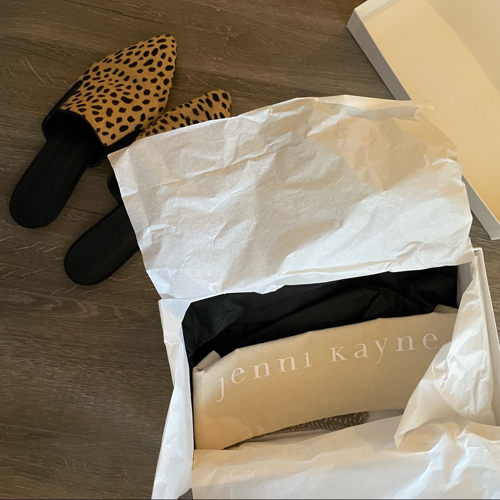 jenni kayne Pony Hair Mule in cheetah - Picture 3 of 5